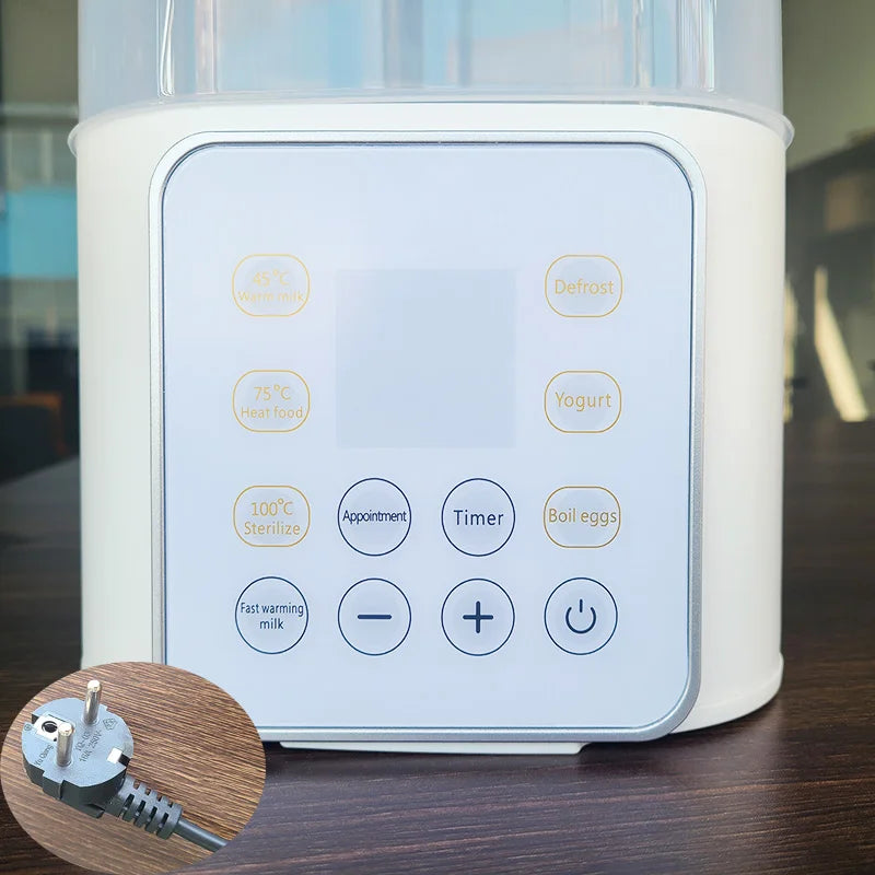 Baby Warmer Professional Edition 3 minute fast heating breast milk/formula universal automatic disinfection drying with LCD temperature display
