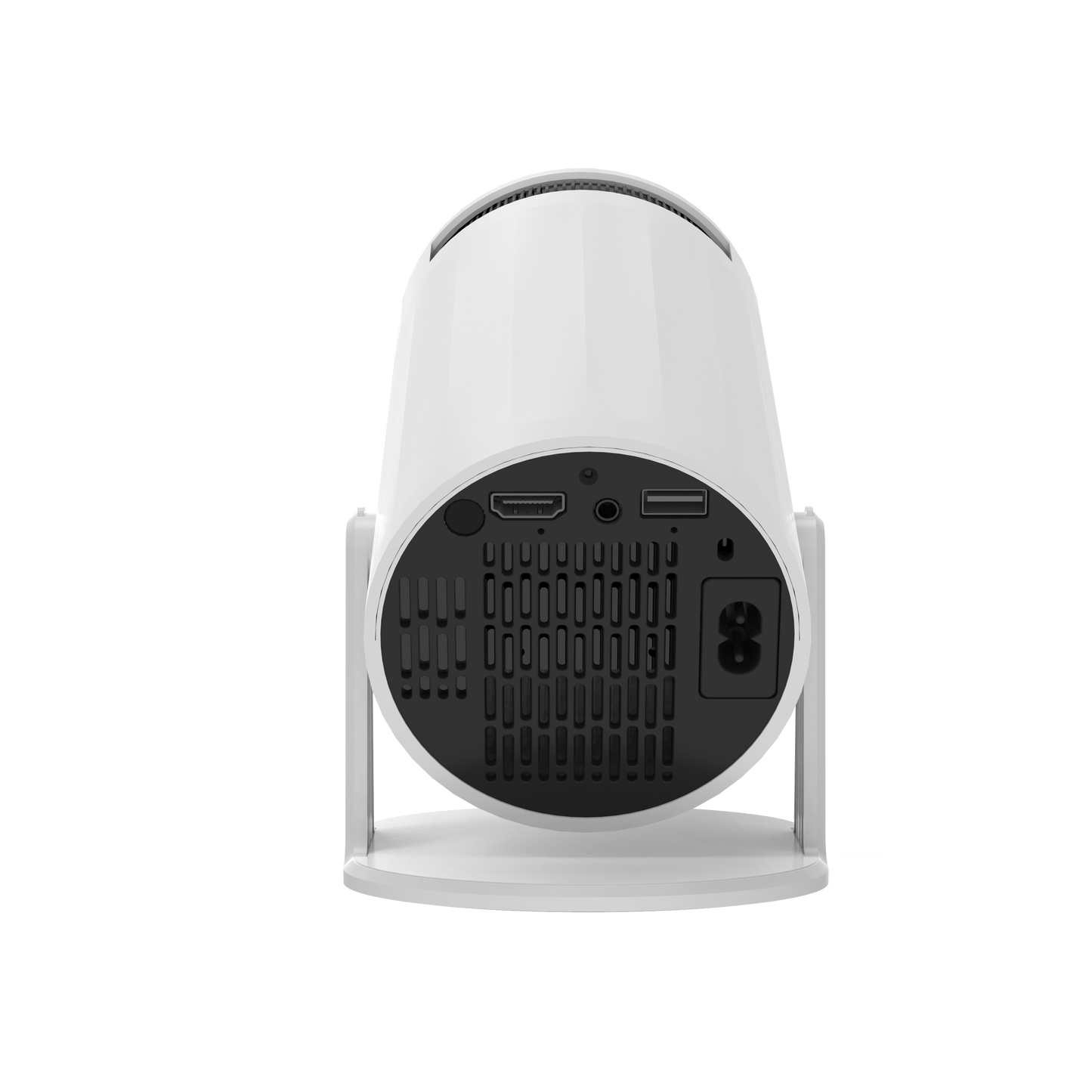 Equipped with Wifi Bt Outdoor Portable Projector, Automatic Trapezoidal Home/Movie Projector, 1080P/4K Intelligent Projector