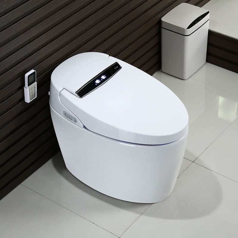 Toilettes intelligentes au sol avec capteur, toilettes automatiques intelligentes