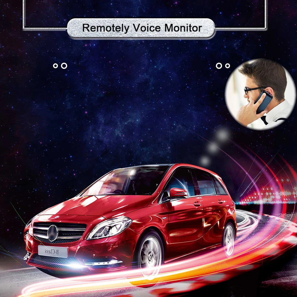 2G/4G Dual-Mode Strong Magnetic GPS Tracker Car Waterproof Positioning Voice Monitoring Global APP Monitoring