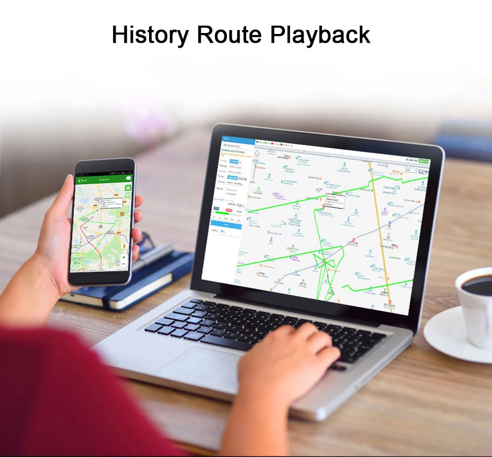 2G/4G Dual-Mode Strong Magnetic GPS Tracker Car Waterproof Positioning Voice Monitoring Global APP Monitoring