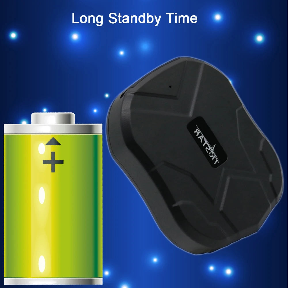 2G/4G Dual-Mode Strong Magnetic GPS Tracker Car Waterproof Positioning Voice Monitoring Global APP Monitoring