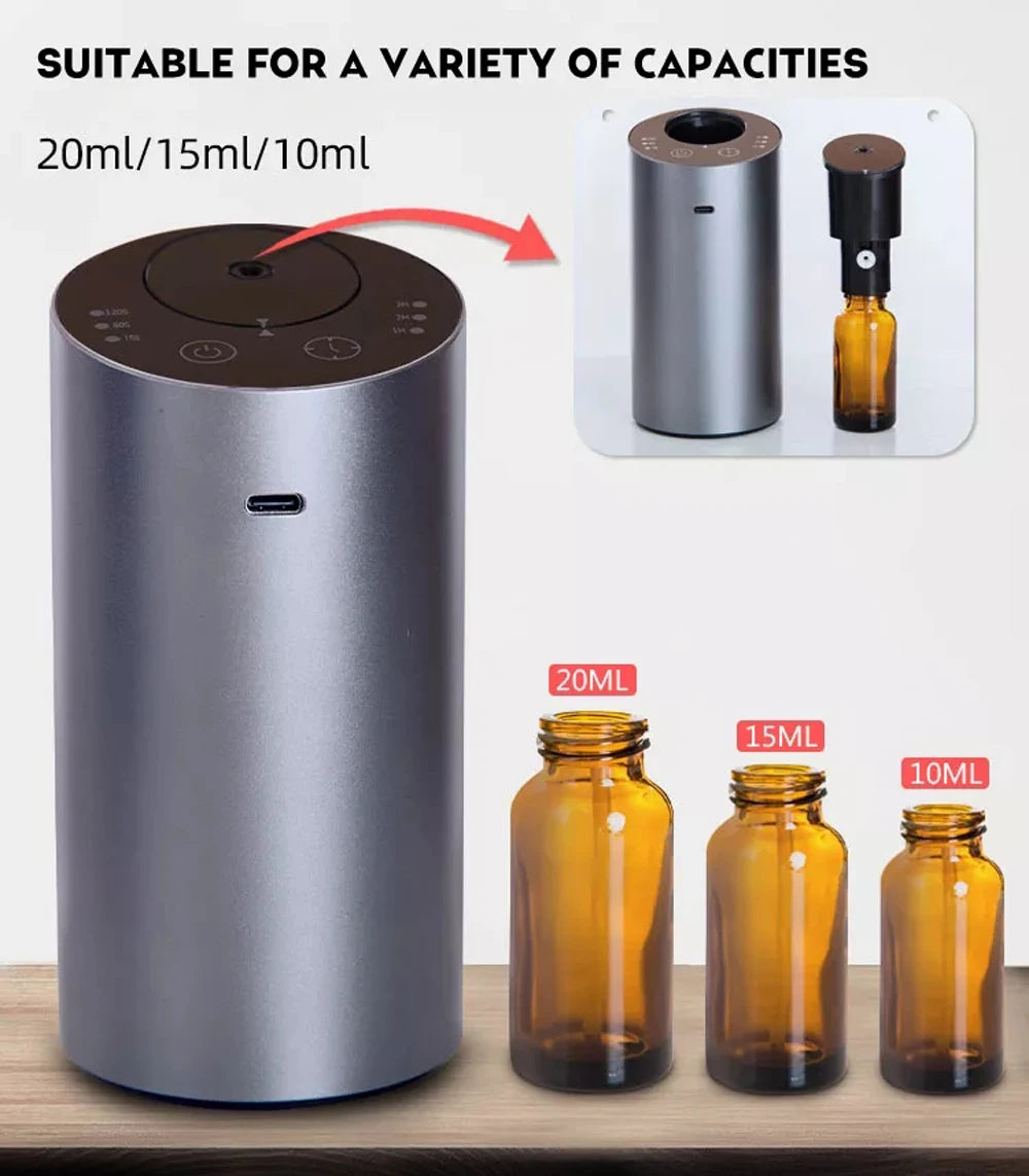 Diffuseur d'arômes intelligent pour CVC, machine de parfum commerciale IoT-Fluid Nano Atomisation pour voiture/maison/hôtel