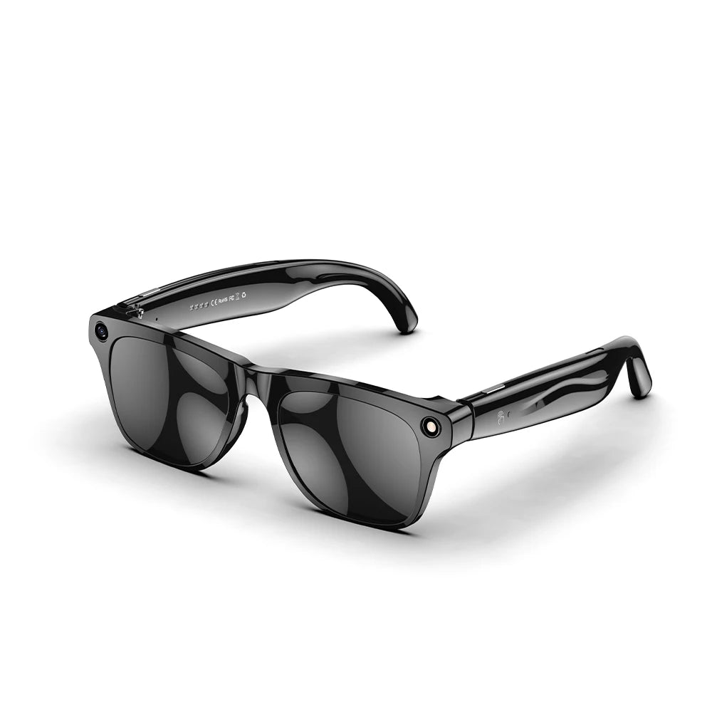 AI Smart Glasses 12MP Camera & 4K Video Recording Bluetooth Music Real-Time Translation
