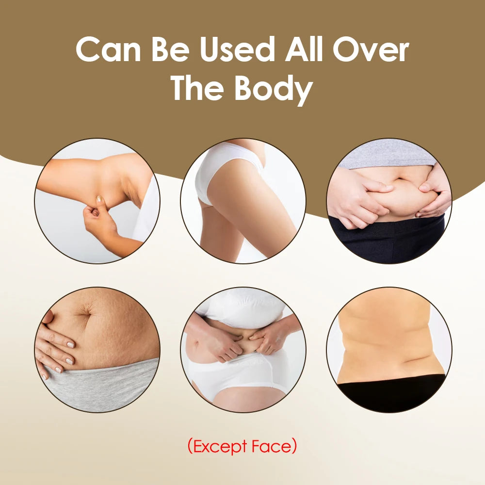 Professional Cordless Body Sculpting Machine 6 in 1 RF Cavitation Fat Remover for Belly/Thighs/Arms with LED Display & 3 Speed Modes