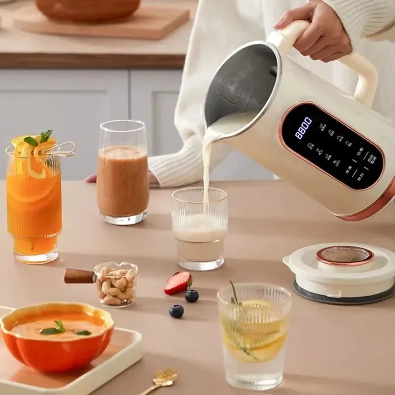 Soybean milk machine 304 stainless steel breakfast machine multi-function broken wall electric juicer