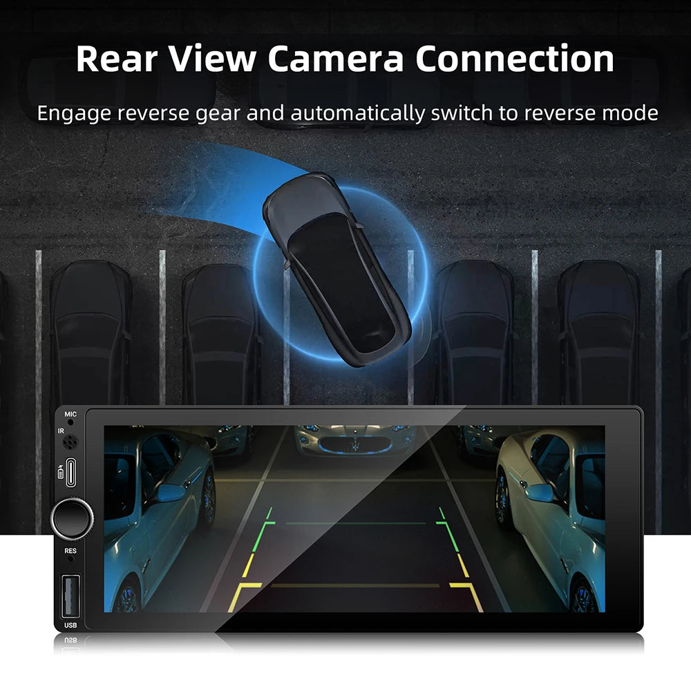 High Definition Touch Screen without DVD, Bluetooth Stereo, Universal 6.9-inch Android Car Radio, Multimedia Video MP5 Player