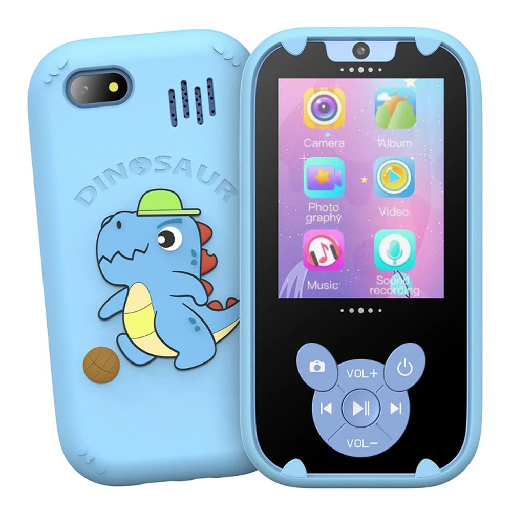 Kids Smart Phone Toy Dual Camera 8GB Memory Music & Games Educational Gift Ages 3-12