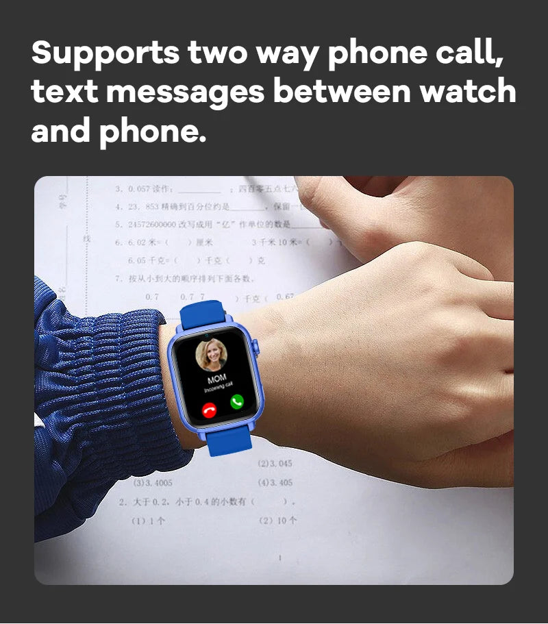 4G Kids Smart Watch GPS WiFi Video Call SOS Tracker Camera Monitor Location Phone Watch