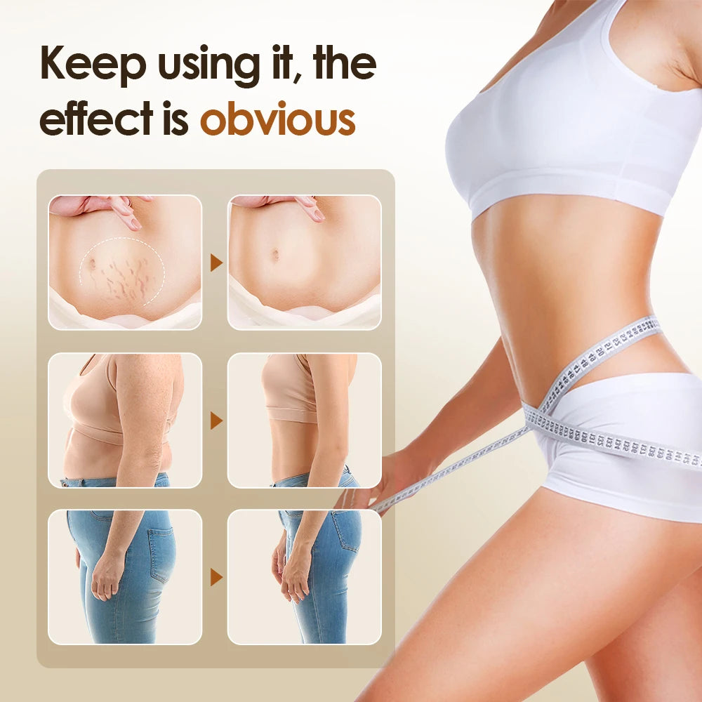 Professional Cordless Body Sculpting Machine 6 in 1 RF Cavitation Fat Remover for Belly/Thighs/Arms with LED Display & 3 Speed Modes
