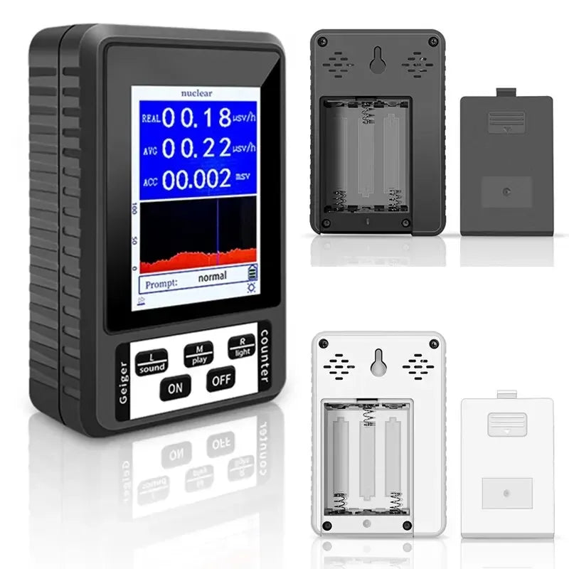 XR-1 Portable Geiger Counter Nuclear Radiation Detector with Marble Testing Mode 0.1μSv/h High Accuracy for X-Ray/Gamma/Beta