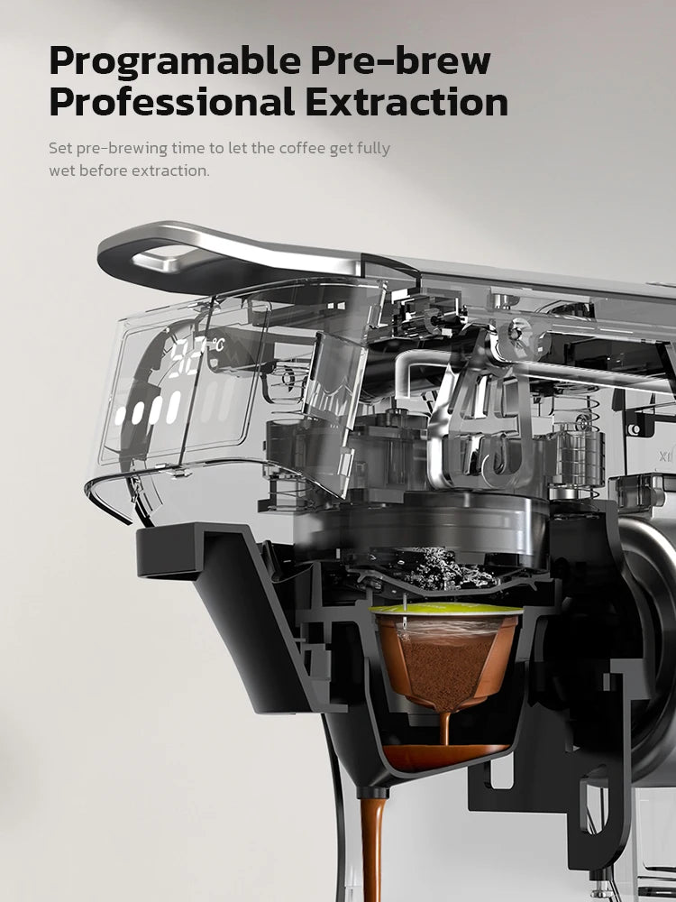 Cappuccino Coffee Machine 6-In-1 Capsule Coffee Machine, Hot And Cold Composite Coffee Machine