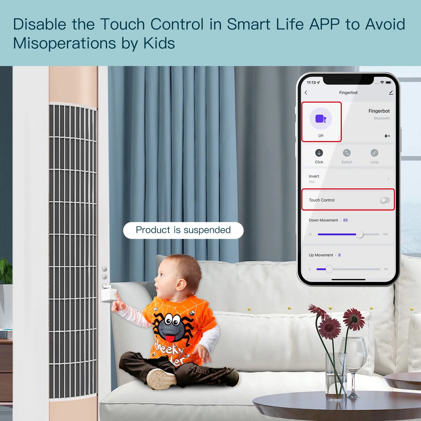 Voice Controlled Sutomatic Switch Tuya Finger Robot Button Bluetooth Finger Robot