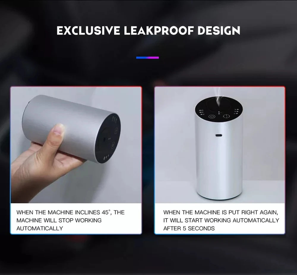 Diffuseur d'arômes intelligent pour CVC, machine de parfum commerciale IoT-Fluid Nano Atomisation pour voiture/maison/hôtel