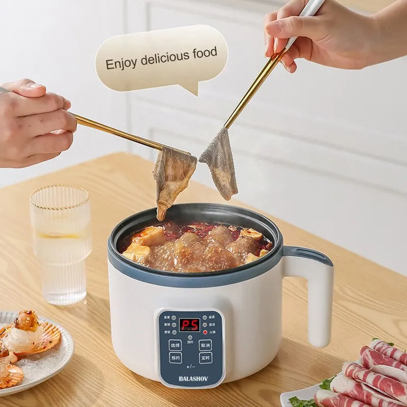 Single And Double-Layer 220V Multifunctional Non Stick Intelligent Mechanical Multifunctional Household Steamer And Rice Cooker