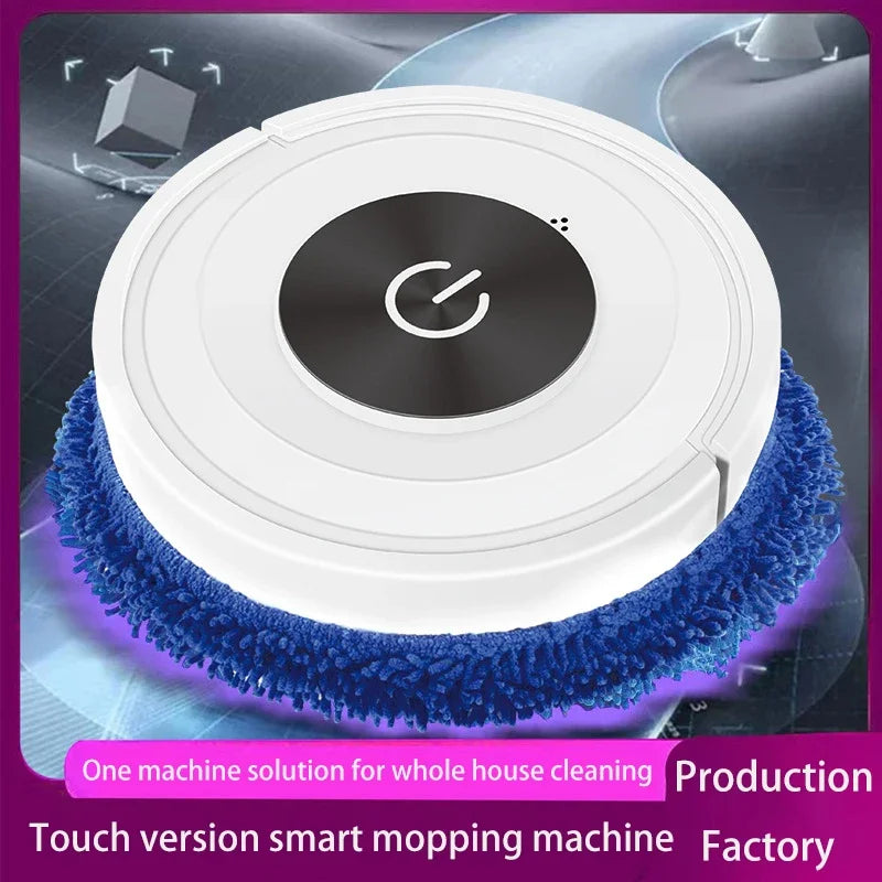 3-in-1 Cordless Cleaner: Vacuum+Mop+Self-Cleaning Silent Robotic Floor Scrubber for Smart Homes