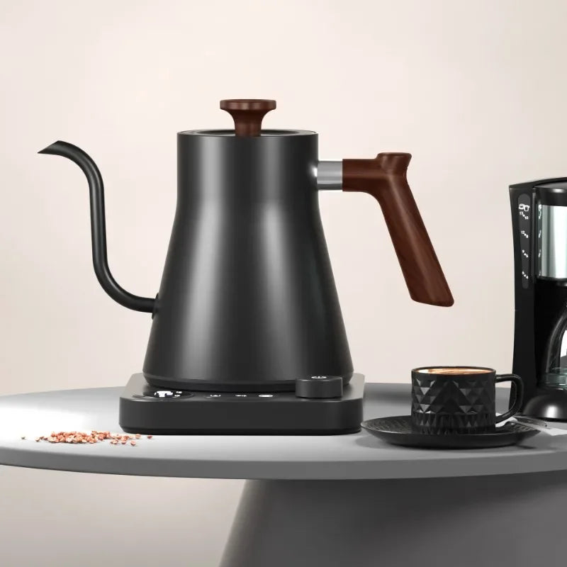 Smart Teapot 110v/220v 900ML Manual Brewing Coffee Pot Temperature Controlled Pot Quick Heating Pot