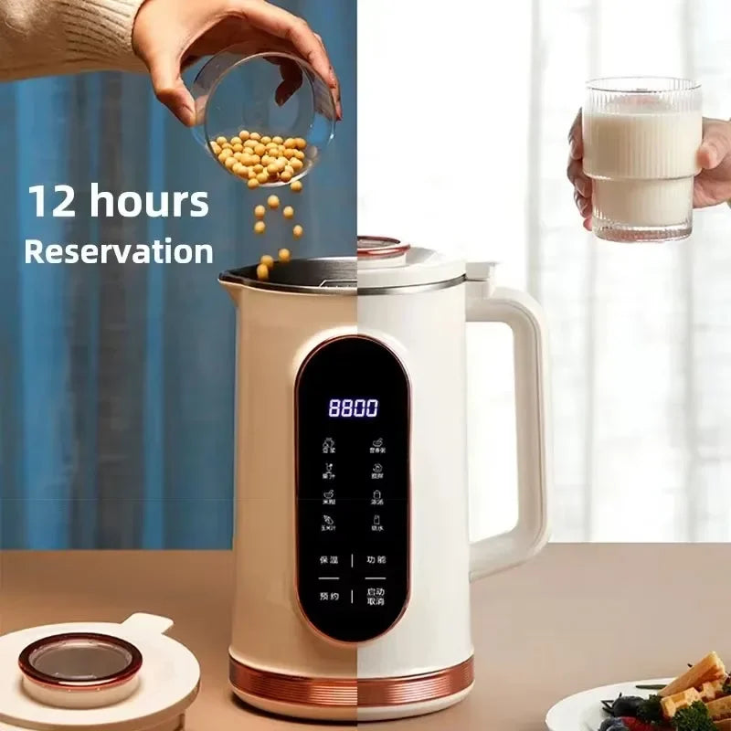 Soybean milk machine 304 stainless steel breakfast machine multi-function broken wall electric juicer