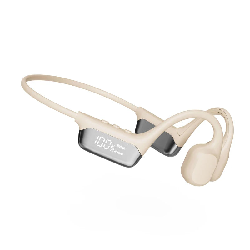 Turbo Bass Bone Conduction Sports Earphones Bluetooth 5.4+32GB Memory | IPX8 Professional Waterproof Universal for Swimming and Running Ultra Long Range MP3 Mode