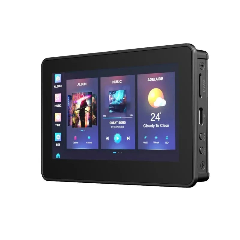 4.3inch IPS LCD Touch Screen (800×480) 5-Point Capacitive & ESP32-S3 LX7 Dual-Core 240MHz, WiFi/BLE Development Board