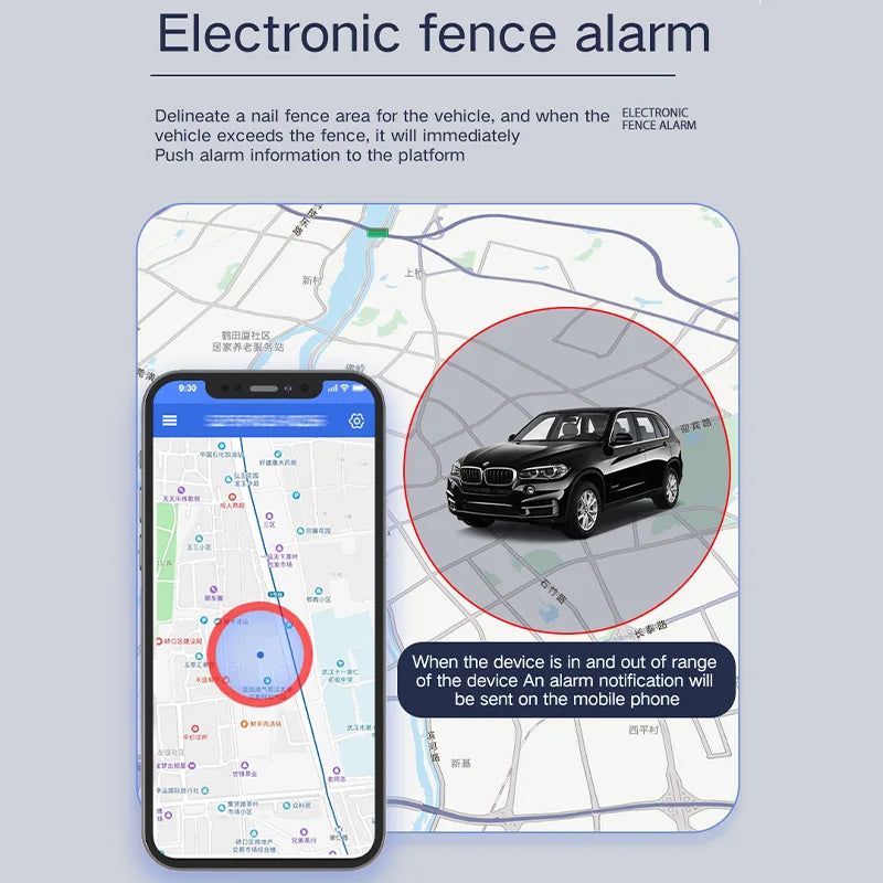 Real time anti-theft tracking monitor for car motorcycle, positioning mini GPS micro magnetic GPS tracker