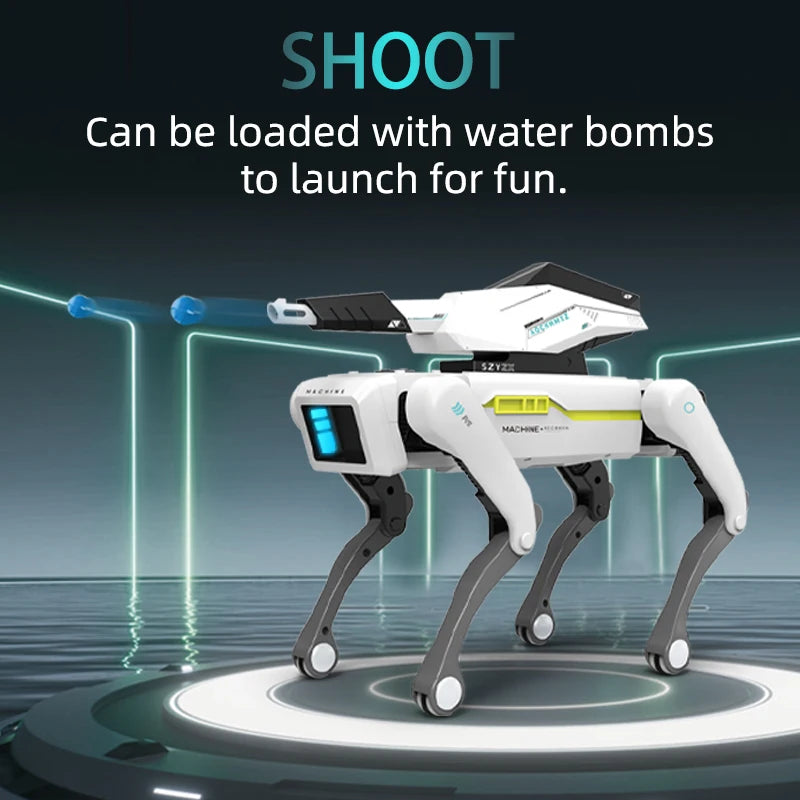 Intelligenter RC-Roboterhund, programmierbares pädagogisches STEM-Spielzeug mit bionischer Turmbewegung, APP-Steuerung, elektronisches Haustiergeschenk für Kinder und Erwachsene