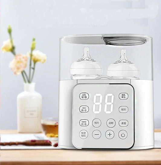 Baby Warmer Professional Edition 3 minute fast heating breast milk/formula universal automatic disinfection drying with LCD temperature display