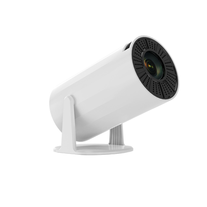 Equipped with Wifi Bt Outdoor Portable Projector, Automatic Trapezoidal Home/Movie Projector, 1080P/4K Intelligent Projector
