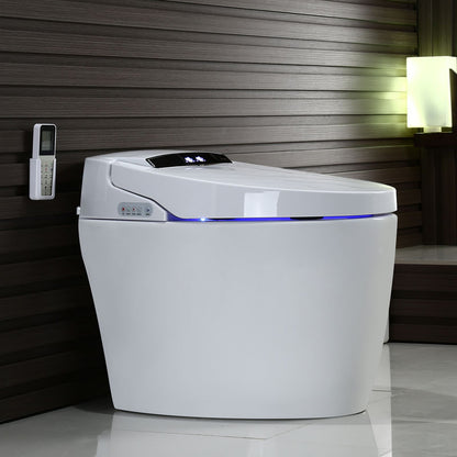 Toilettes intelligentes au sol avec capteur, toilettes automatiques intelligentes 