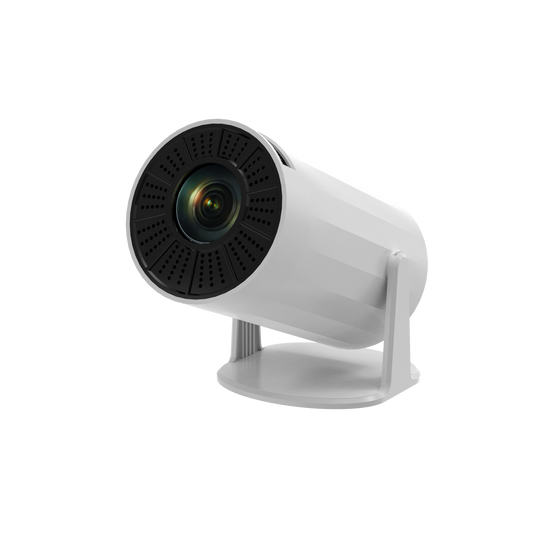Equipped with Wifi Bt Outdoor Portable Projector, Automatic Trapezoidal Home/Movie Projector, 1080P/4K Intelligent Projector