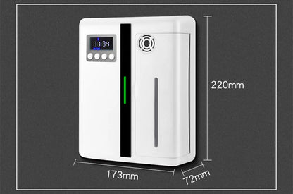 Machine d'aromathérapie murale intelligente Bluetooth 160 ml, grande capacité, système de parfum pour hall d'hôtel/maison, prend en charge le contrôle de la minuterie par application