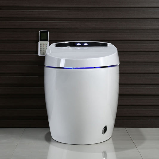 Toilettes intelligentes au sol avec capteur, toilettes automatiques intelligentes 