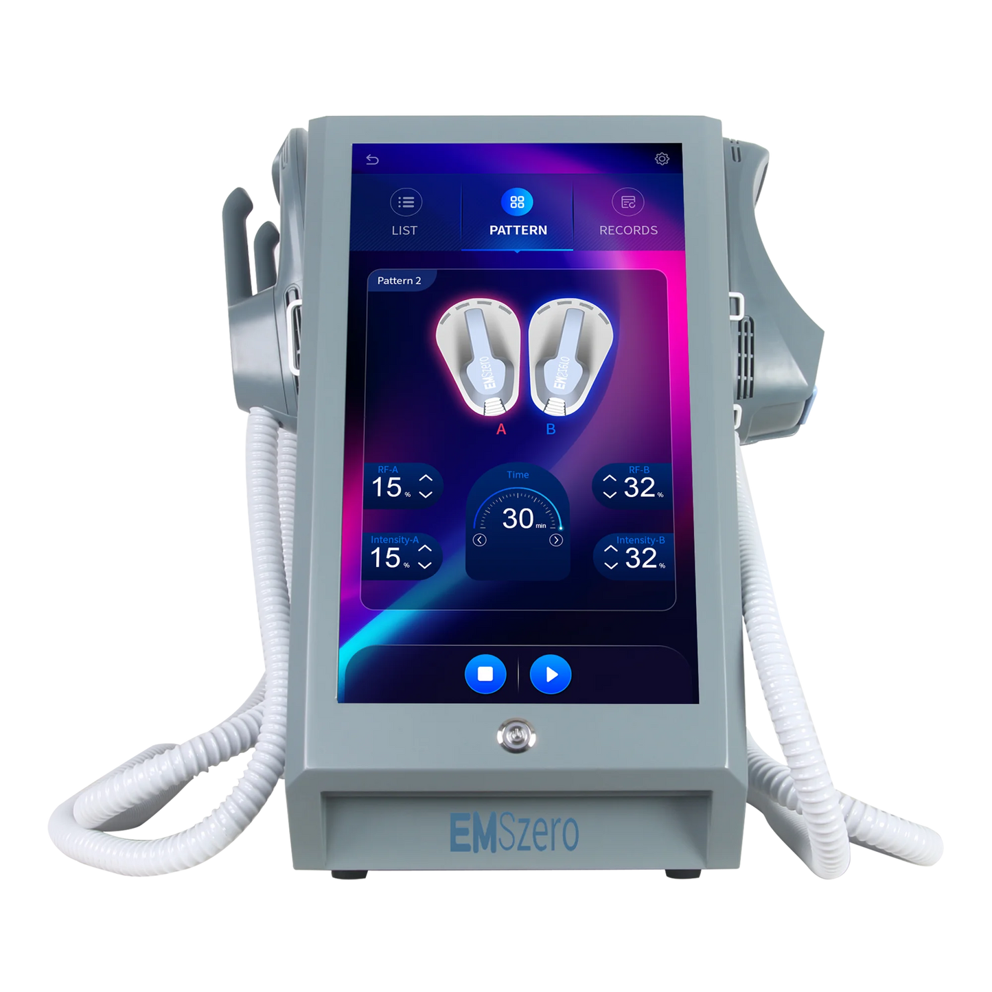 Professional EMS RF Body Sculpting Machine Dual Muscle Stimulation & Fat Burning 6-in-1 Body Contouring for Home/Clinic Use