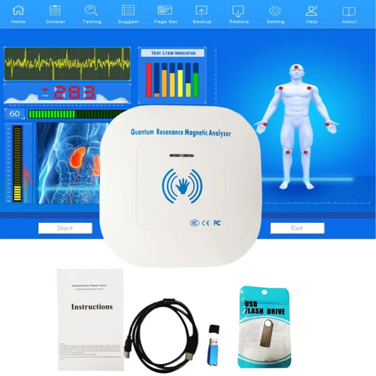 Handheld Analytical Instrument for Precise Detection of Human Health Indicators, Portable Quantum Resonance Magnetic Analyzer
