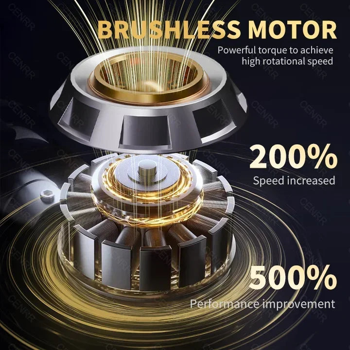 36000Pa High Suction Wireless Car Vacuum Cleaner Super Handheld & Portable One-Click Dust Cleaning for Car and Household Use‌