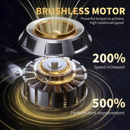 36000Pa High Suction Wireless Car Vacuum Cleaner Super Handheld & Portable One-Click Dust Cleaning for Car and Household Use‌
