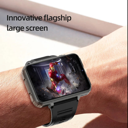 Montre connectée AMOLED 2,4 pouces HD 480 × 680 GPS/Wi-Fi Carte SIM Compatible TikTok et WhatsApp