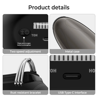 Masseur vibrant sans fil professionnel avec chaleur, rechargeable par USB, pour le corps, le cou, le dos, la tête et le visage