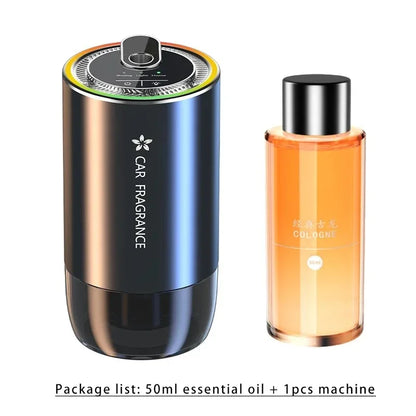 1000mAh USB Car Air Freshener with Aromatherapy Rechargeable Fragrance Diffuser Fresh Scent