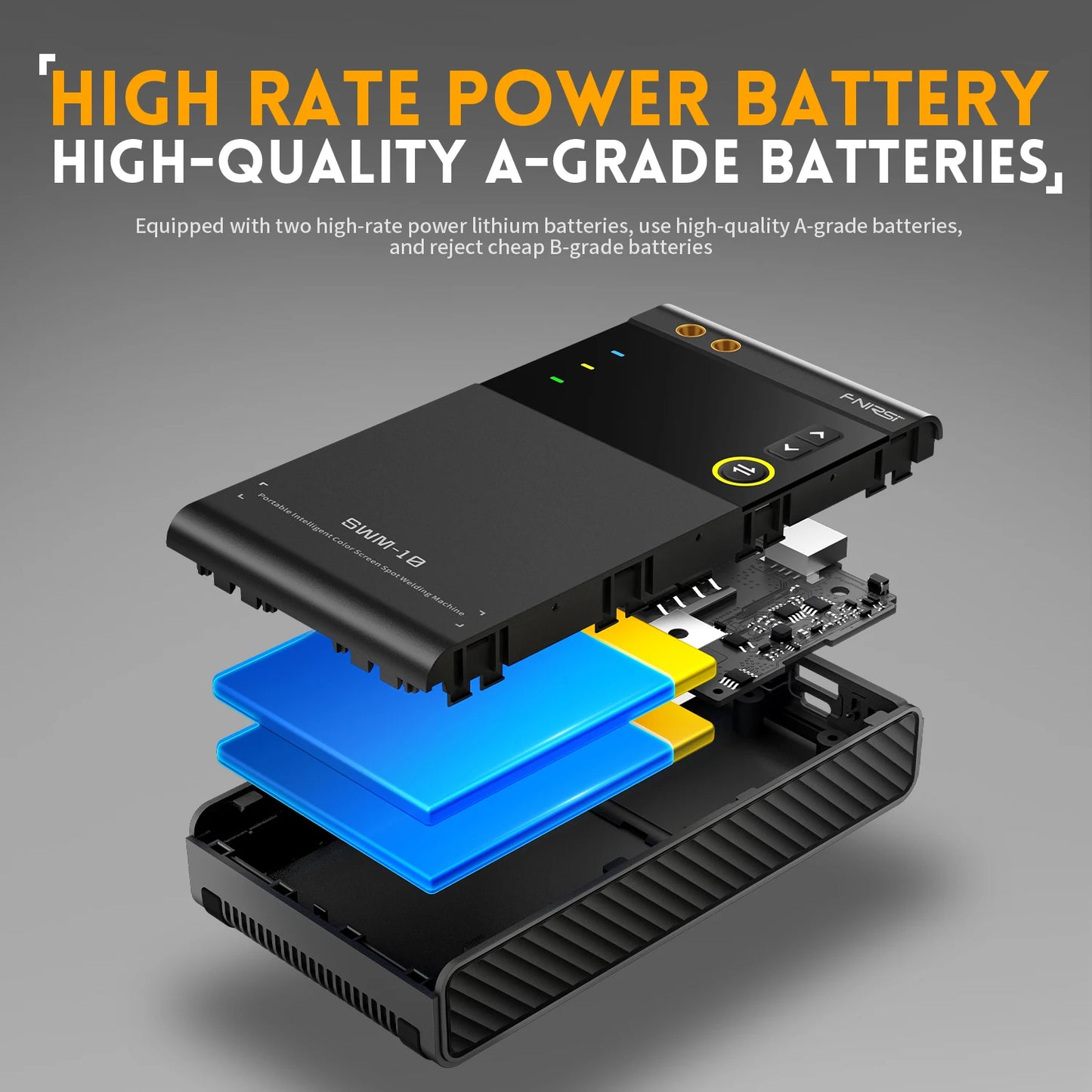 Mini-Energiespeicher-Punktschweißgerät-Kit 18650 Batterieschweißgerät 0,25 mm Nickelblech DIY-Werkzeug