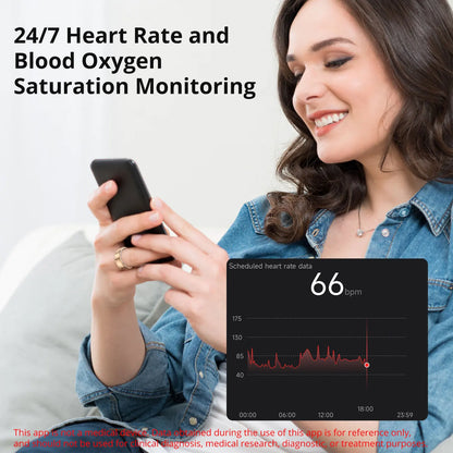 39 day battery life smart ring heart rate/blood oxygen/sleep monitoring 5ATM waterproof male and female universal magnetic charging compartment sports health tracking