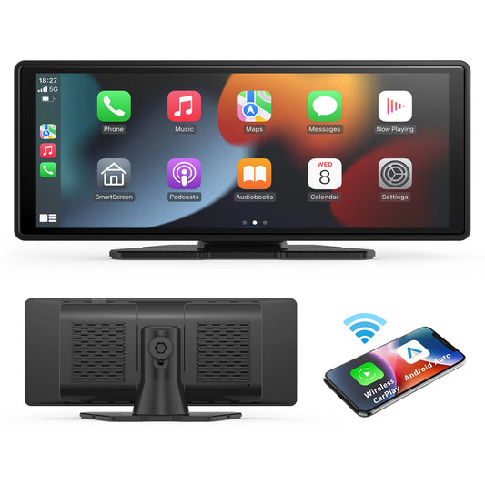 Universal portable car screen, wireless screen, wireless car stereo with Android car, car touch screen