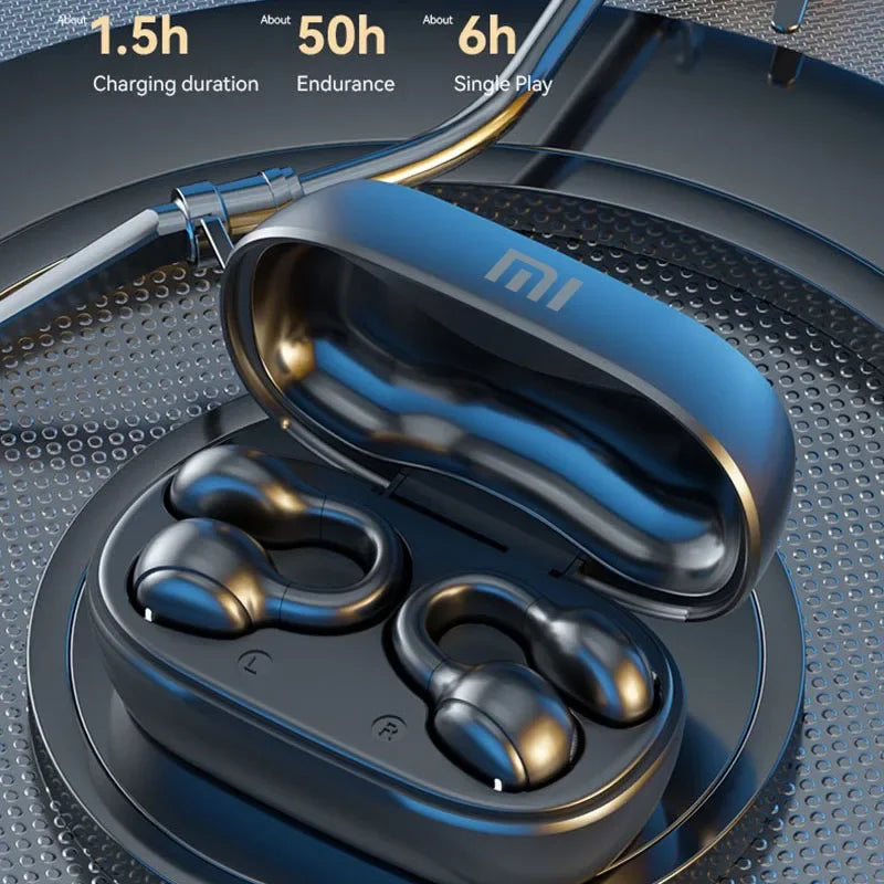 Charging Noise Cancelling Earphones, Bone Conduction Earphones, Sports Without Microphone Xiaomi M47 Wireless Bluetooth Earphones
