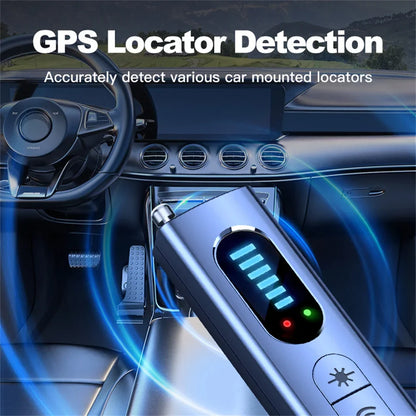Anti Spy Car GPS Tracker Listening Device Bug RF Wireless Full Signal Scanner Security Protection small Tool Hidden Camera Detector