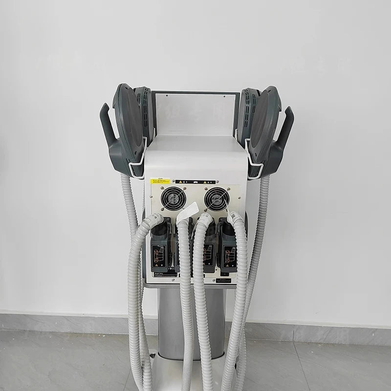 Professional EMS RF Body Sculpting Machine Dual Muscle Stimulation & Fat Burning 6-in-1 Body Contouring for Home/Clinic Use