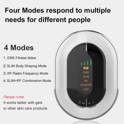 EMS+RF dual frequency lipolysis instrument intelligent slimming body shaping/LED phototherapy/fat burning massage three in one (suitable for slimming waist and legs)