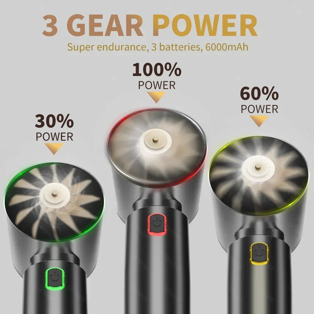 36000Pa High Suction Wireless Car Vacuum Cleaner Super Handheld & Portable One-Click Dust Cleaning for Car and Household Use‌
