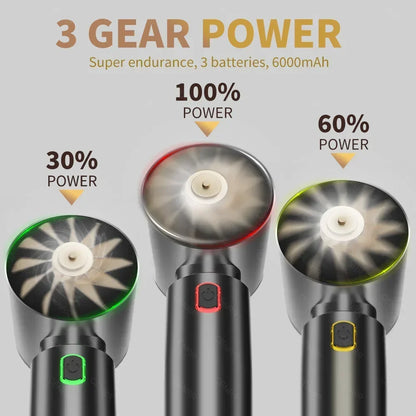 36000Pa High Suction Wireless Car Vacuum Cleaner Super Handheld & Portable One-Click Dust Cleaning for Car and Household Use‌
