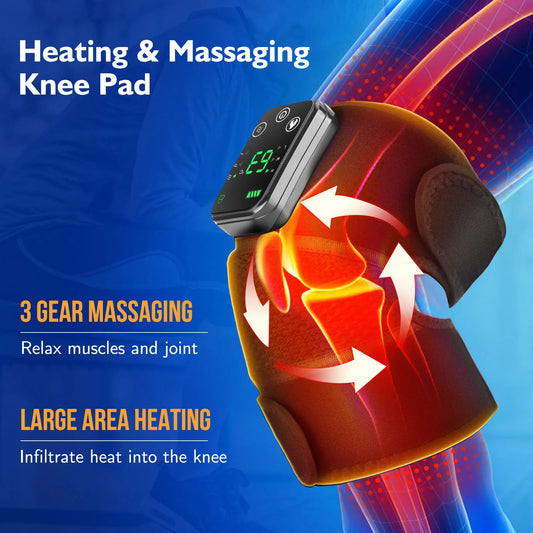Thermal Shoulder Massager Three in One Knee Shoulder Elbow Therapy for Relieving Arthritis Pain Heating Therapy