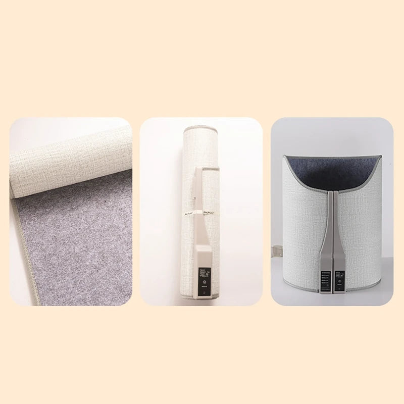 USB Electric Foot Warmer with Adjustable Temperature Portable Heating Pad for Feet & Legs Home Office Desk Heater